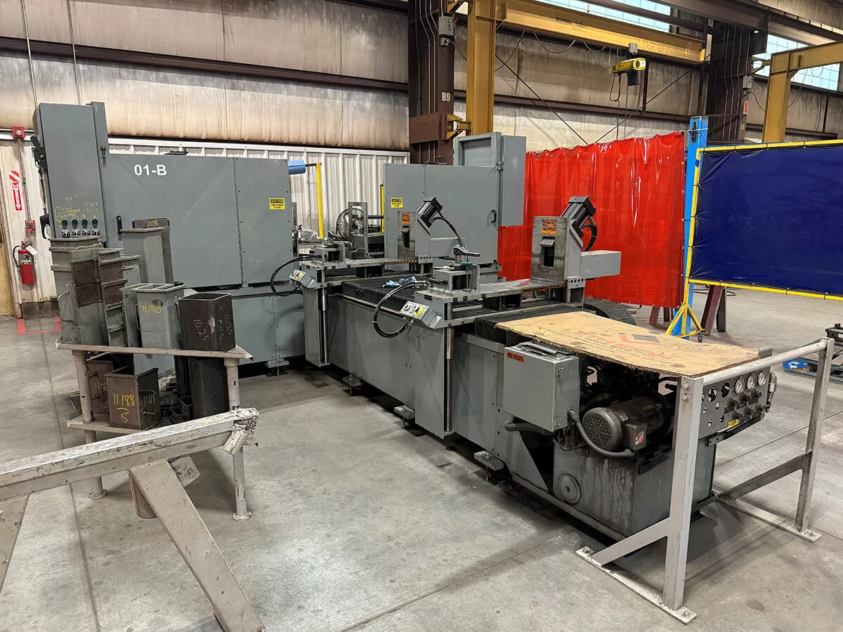 New machinery before adding any Bluco custom workholding fixtures