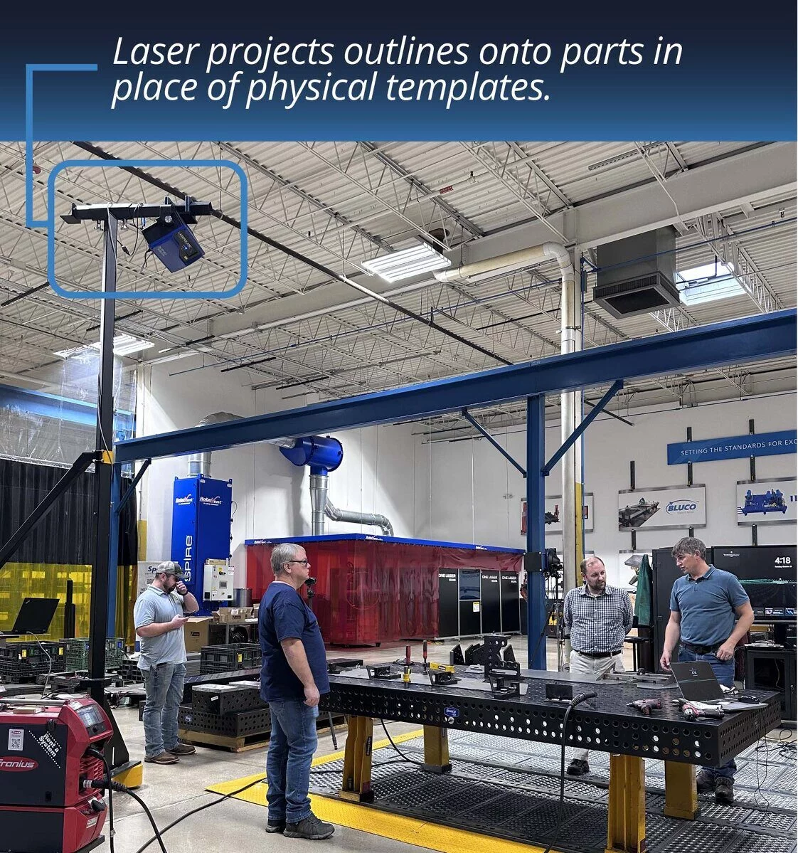 modular workholding solution with laser technology